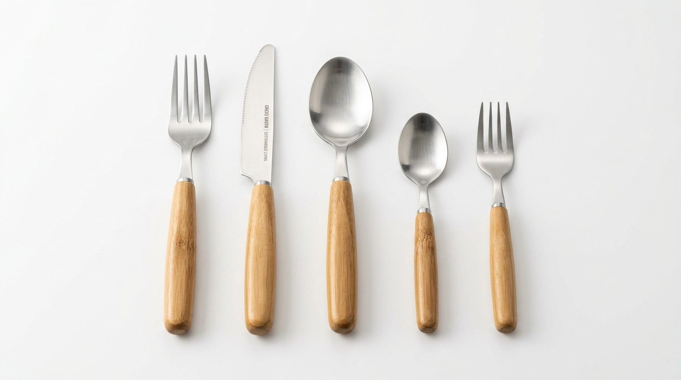 Bamboo 20-Piece Cutlery Set